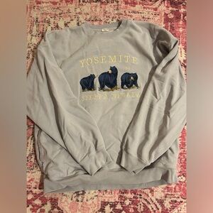 brandy melville light purple sweatshirt